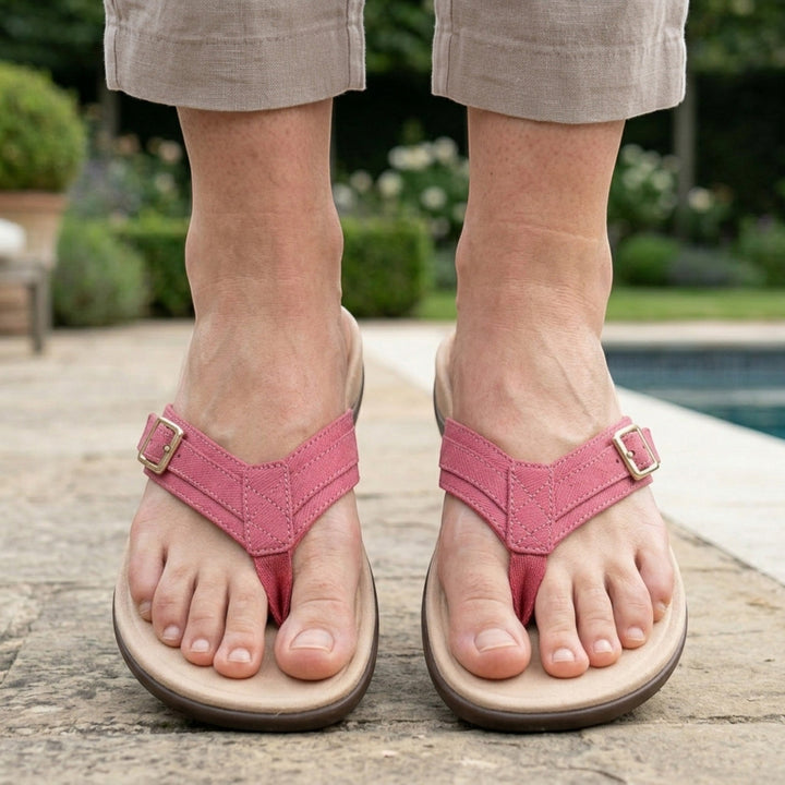Aurelia | Cushioned Arch Support Flip Flops