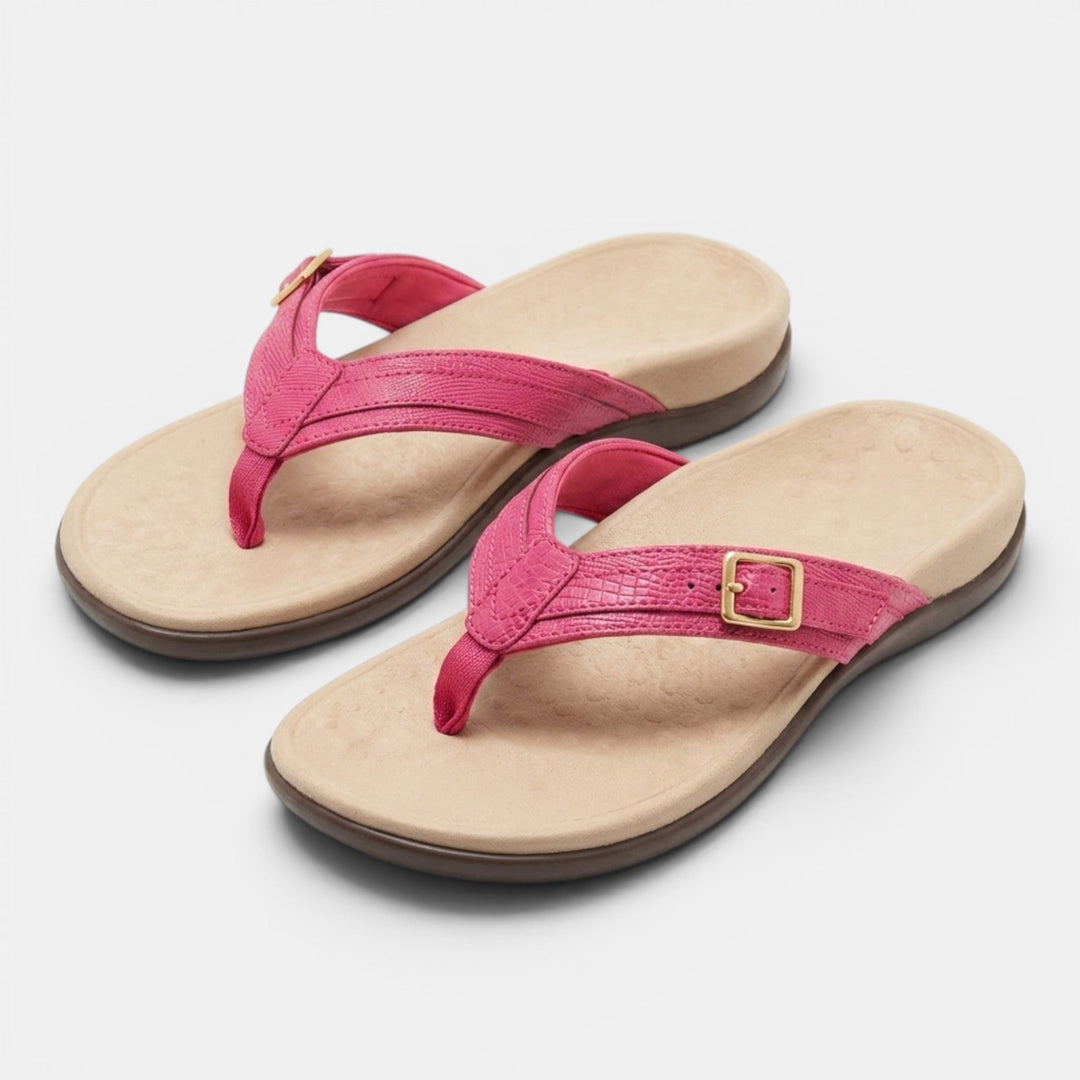 Aurelia | Cushioned Arch Support Flip Flops